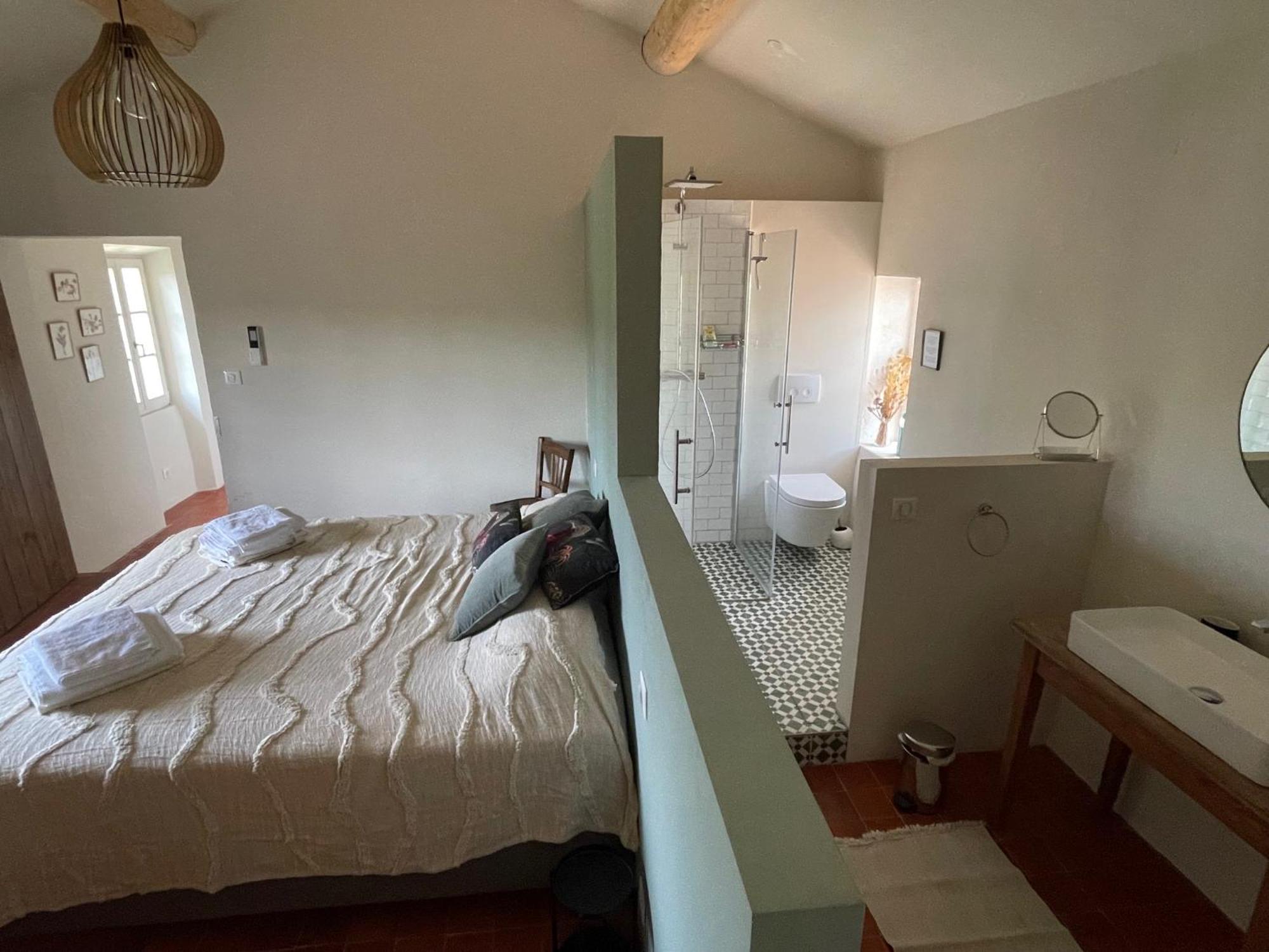 Provenzalisches Landhaus Les Martinets Am Fusse Des Mont Ventoux Villes-sur-Auzon Екстериор снимка