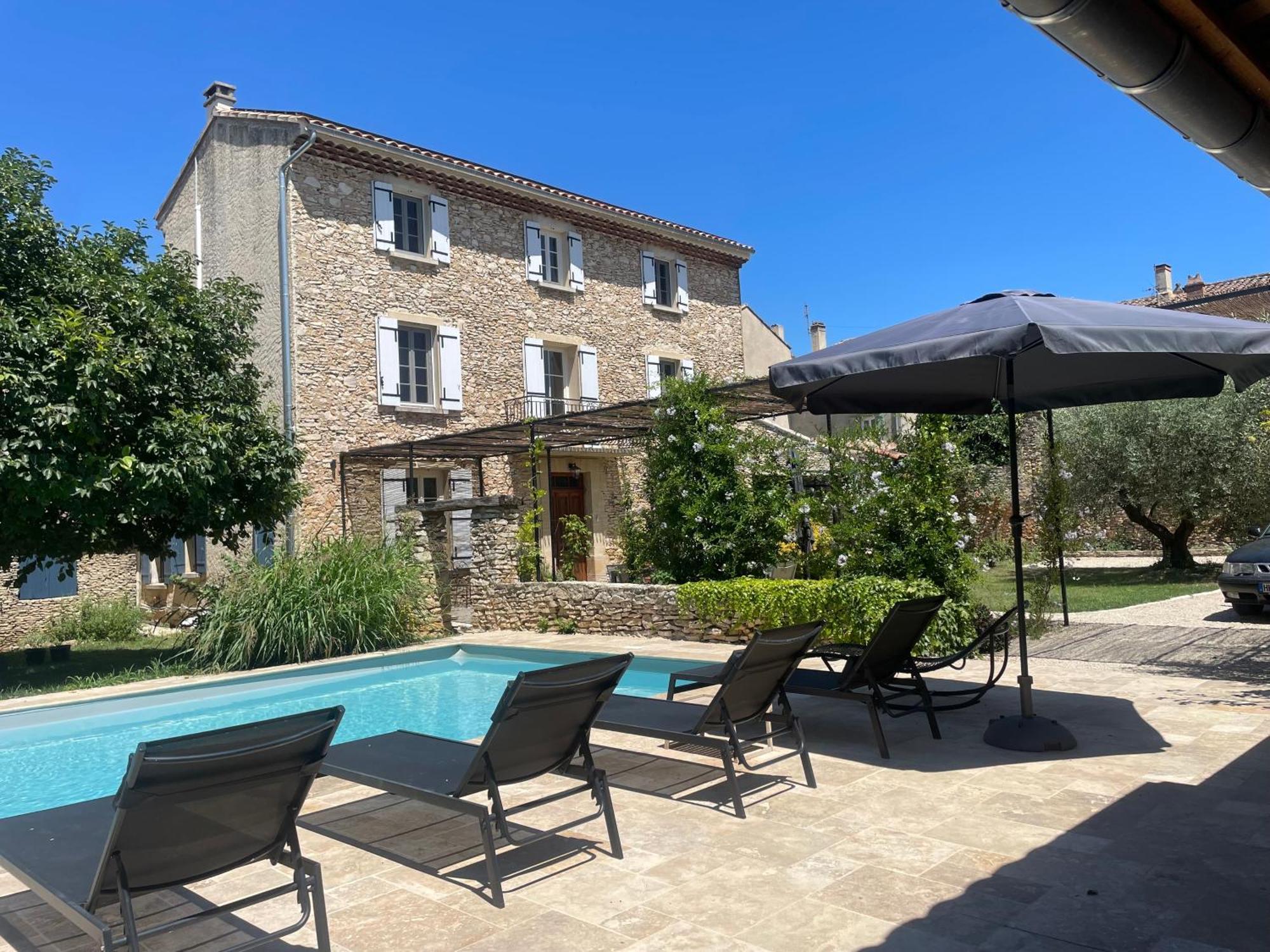 Provenzalisches Landhaus Les Martinets Am Fusse Des Mont Ventoux Villes-sur-Auzon Екстериор снимка